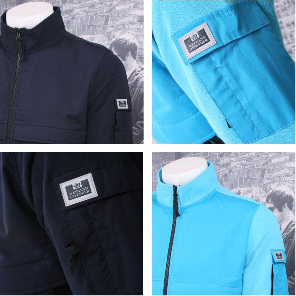 Weekend Offender Full Zip Tracktop 2 Colours Adaptor Clothing